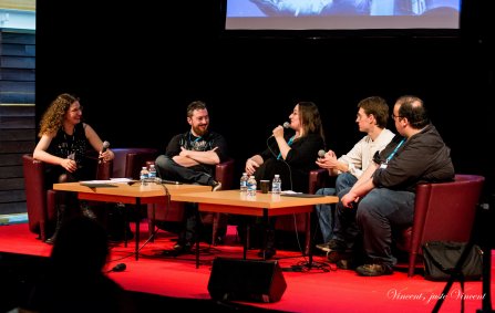 Conférence durant les Utopiales 2015